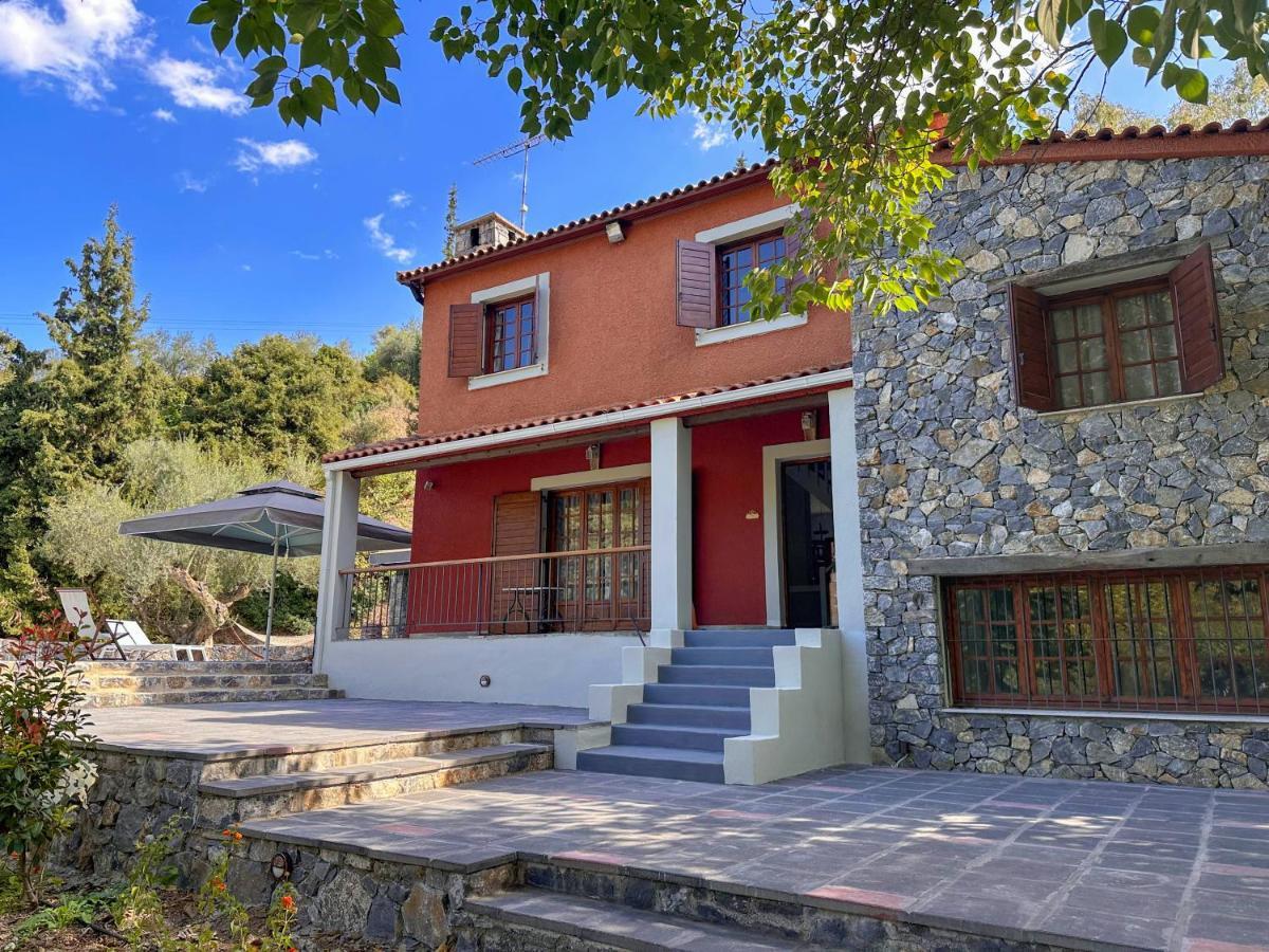 Casa Calma Villa Greece Diakopto Eksteriør bilde