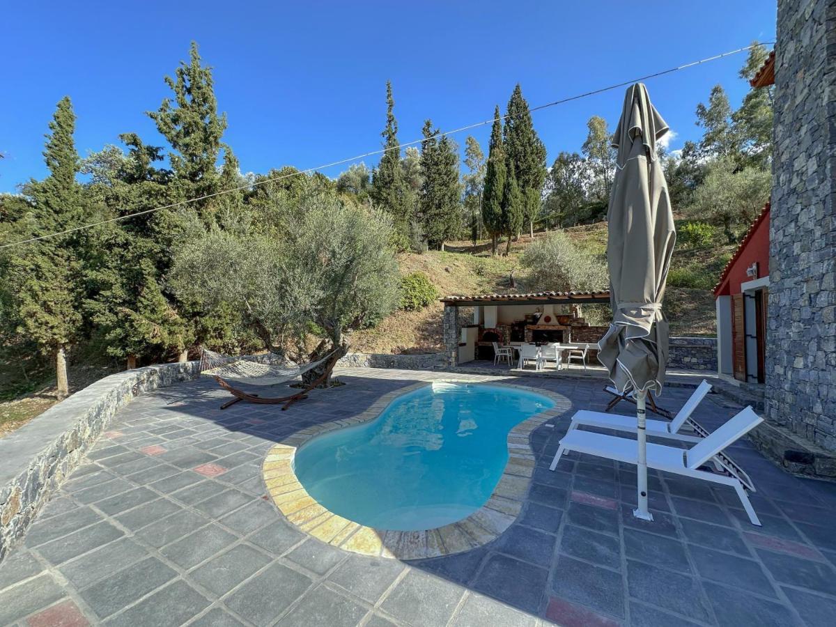 Casa Calma Villa Greece Diakopto Eksteriør bilde