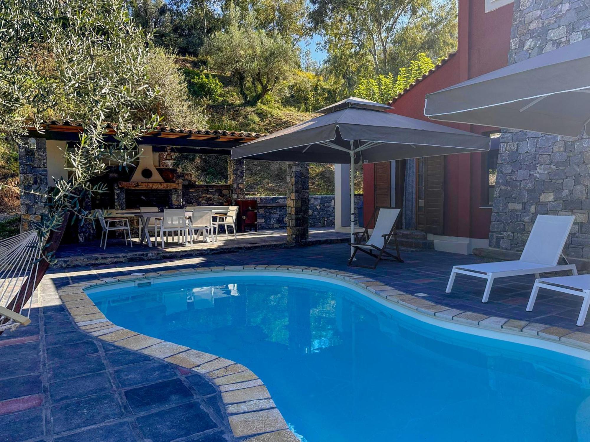 Casa Calma Villa Greece Diakopto Eksteriør bilde
